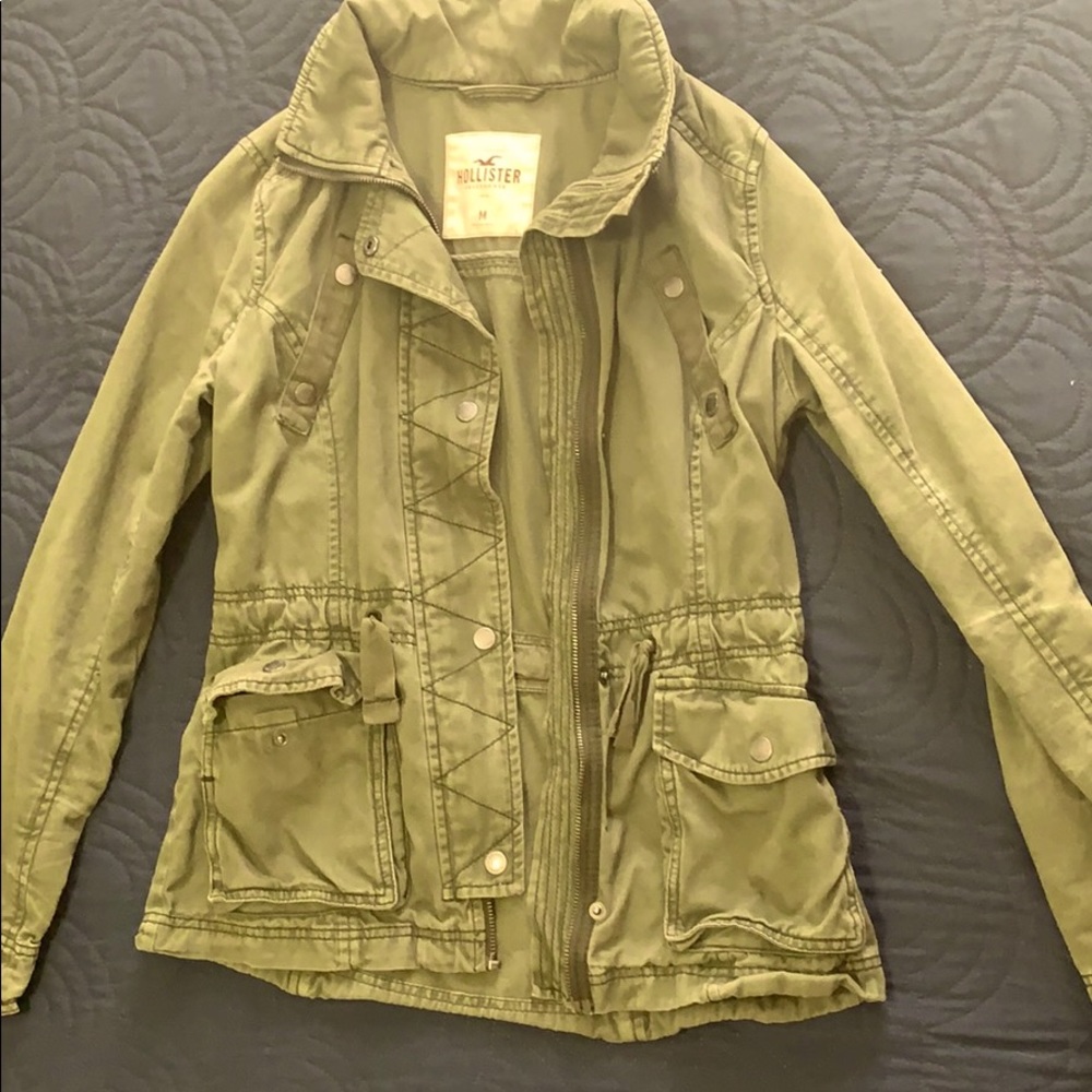 Combat green jacket